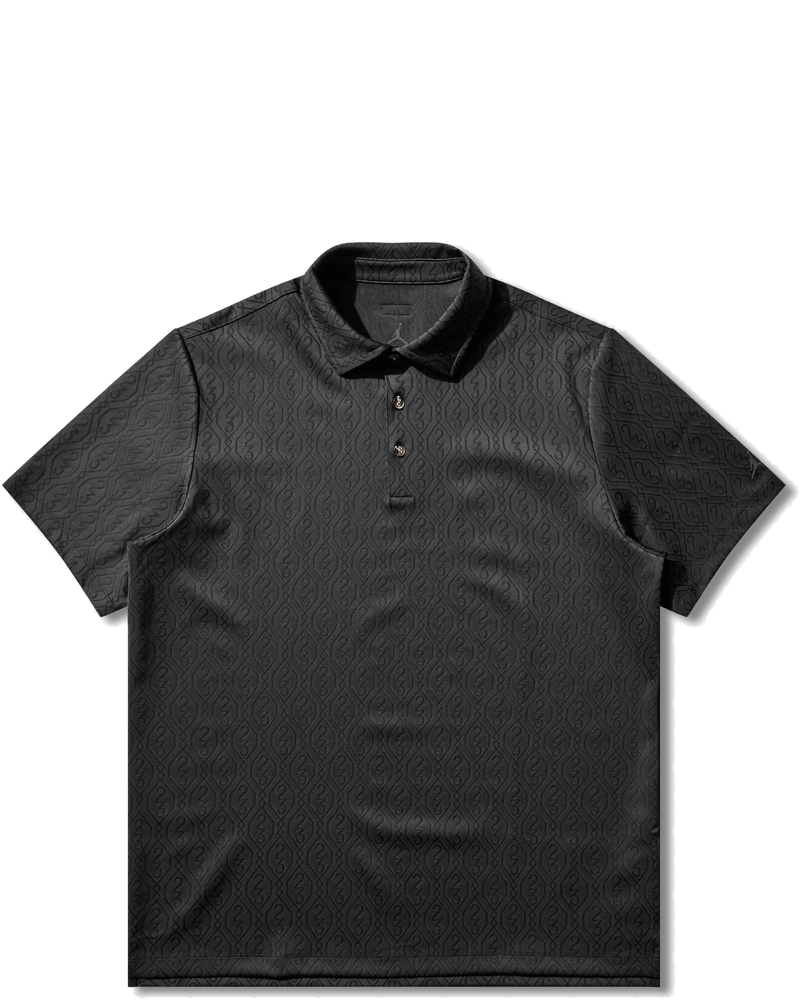 Mens Jordan Sport Golf Jacquard Polo Black Nike оригінал – Купити в Україні