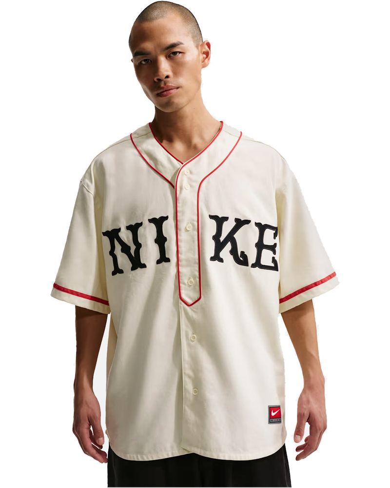 Life Vintage Sport Mens Short Sleeve Shirt Coconut Milk Nike оригінал – Купити в Україні
