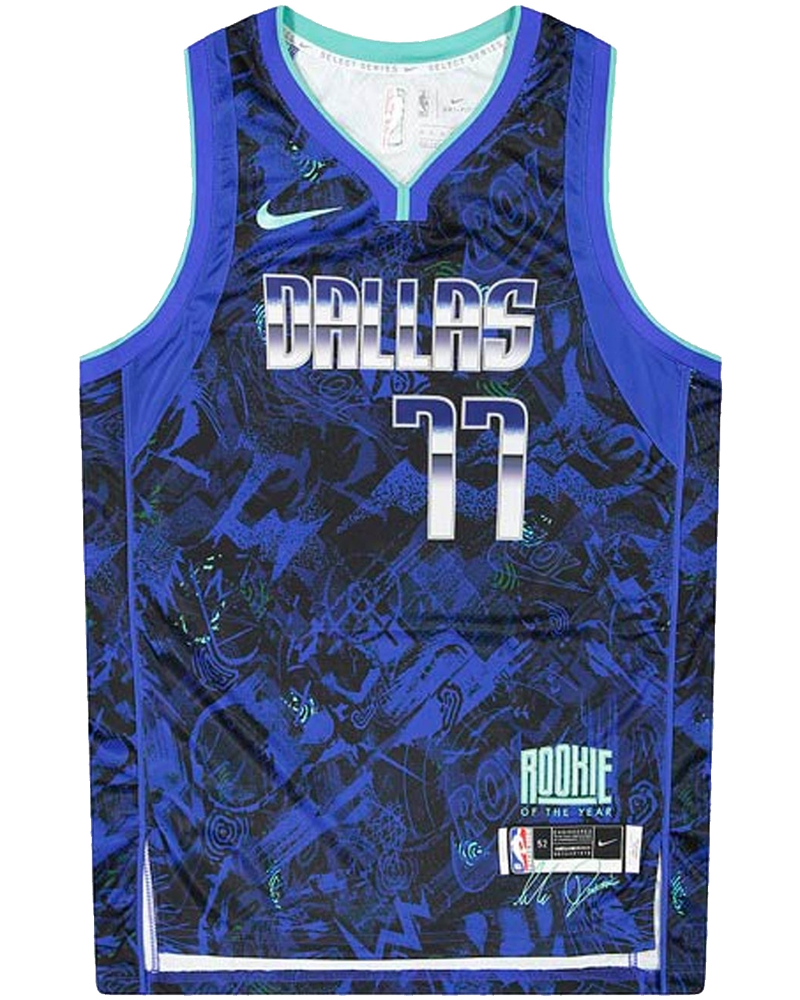 Mens Luka Doncic Select Series Jersey Hyper Royal Nike оригінал – Купити в Україні