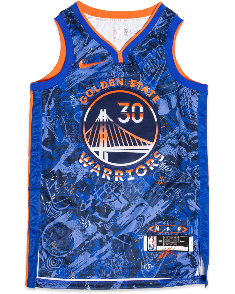 Mens Stephen Curry Select Series Jersey Hyper Royal Nike оригінал – Купити в Україні