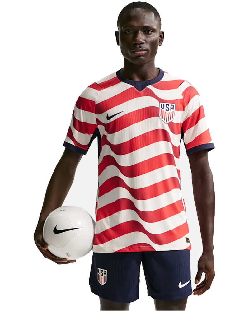 Оригінальна Usmnt 2026 Match Home Aero Fit Soccer Authentic Mens Jersey Nike