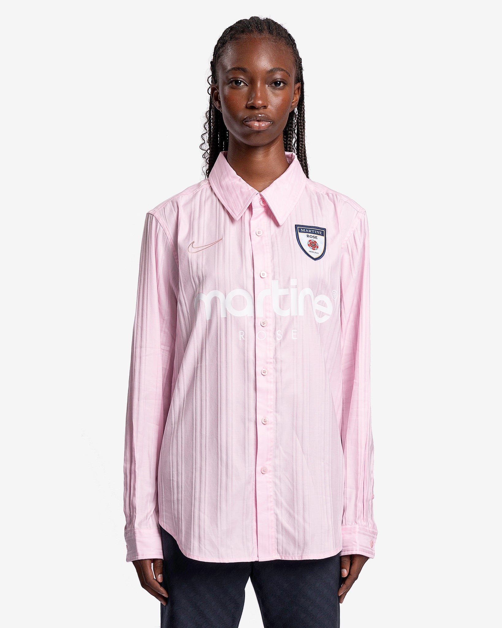 Dress Shirt In Pink Foam Nike оригінал – Купити в Україні – вид ззаду