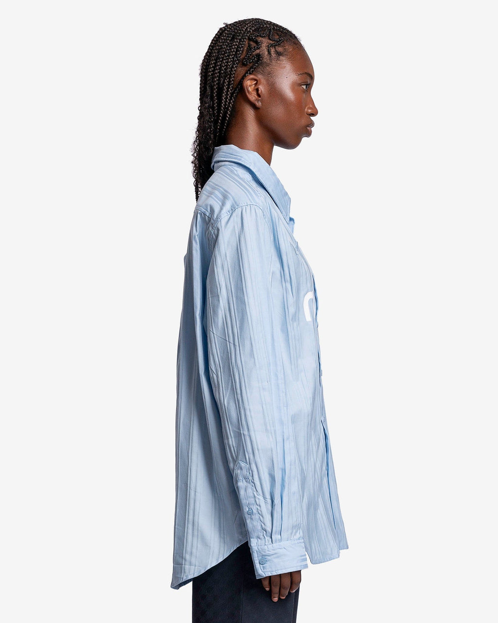 Dress Shirt In Psychic Blue Nike – Гарантія оригінальності – збільшений вид