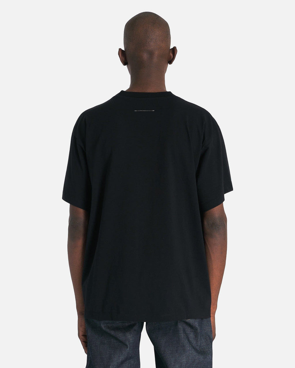 Оригінальна Notebook Sketch Graphic Print T-Shirt In Black Maison margiela – детальний вид