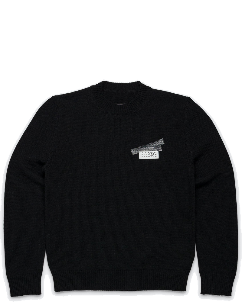 Оригінальна Numbers Logo Crewneck Sweat Maison margiela