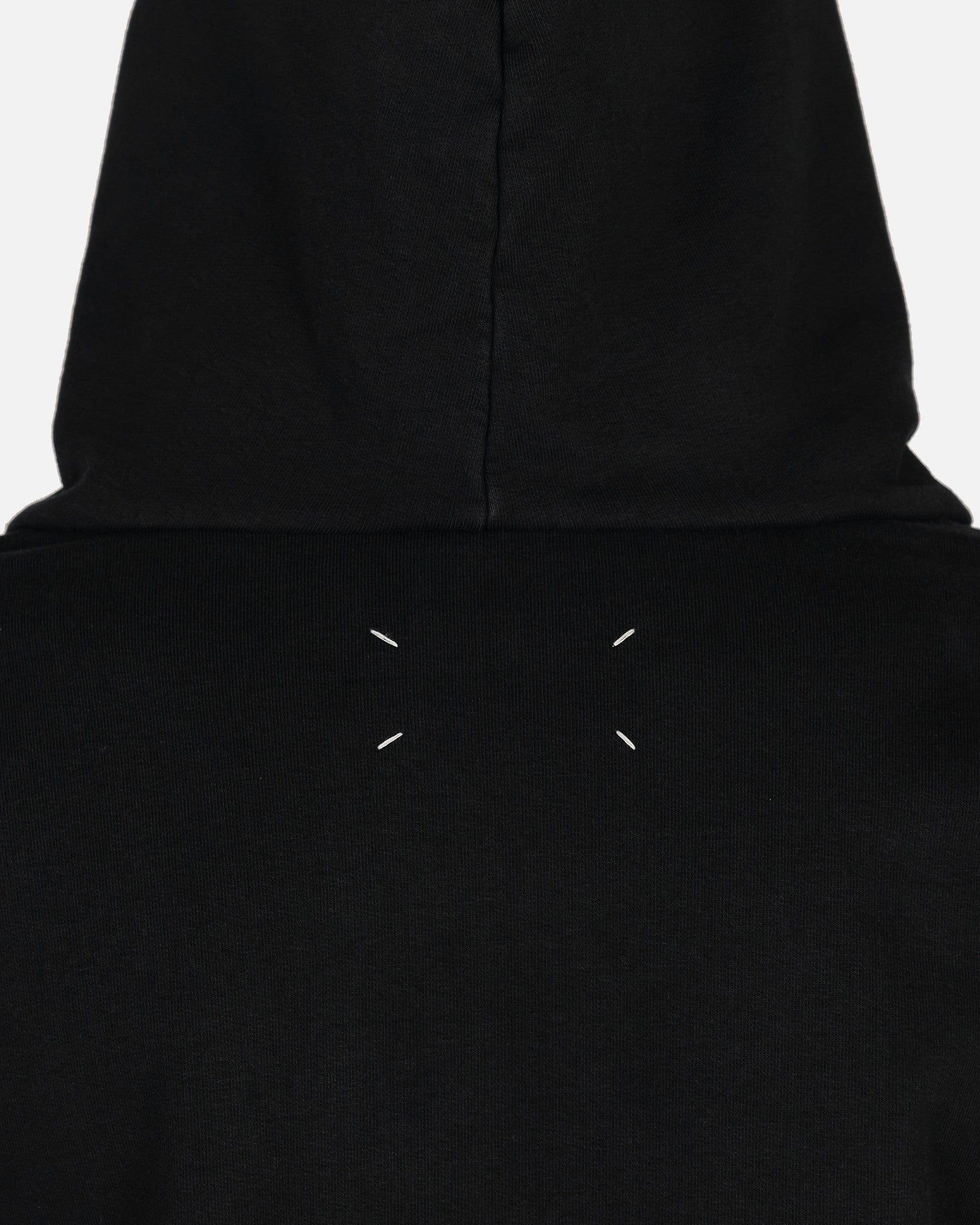 Numbers Logo Hooded Sweatshirt In Black Maison margiela – Гарантія оригінальності – збільшений вид
