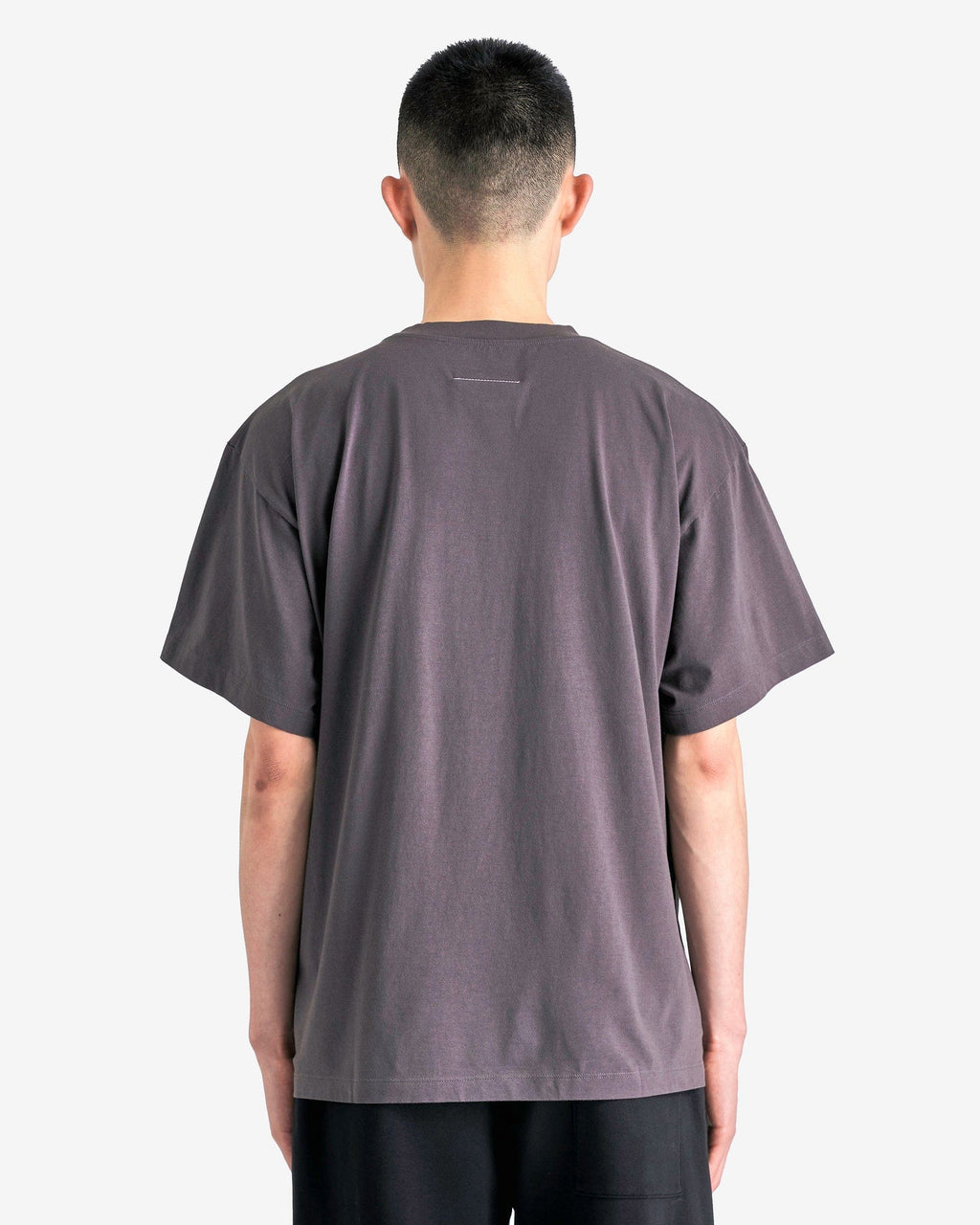 Оригінальна Numbers Logo T-Shirt In Dark Grey Maison margiela – детальний вид
