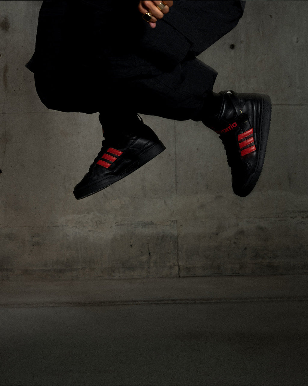 Оригінальна X Willy Chavarria Forum 84 High Adidas – вид ззаду