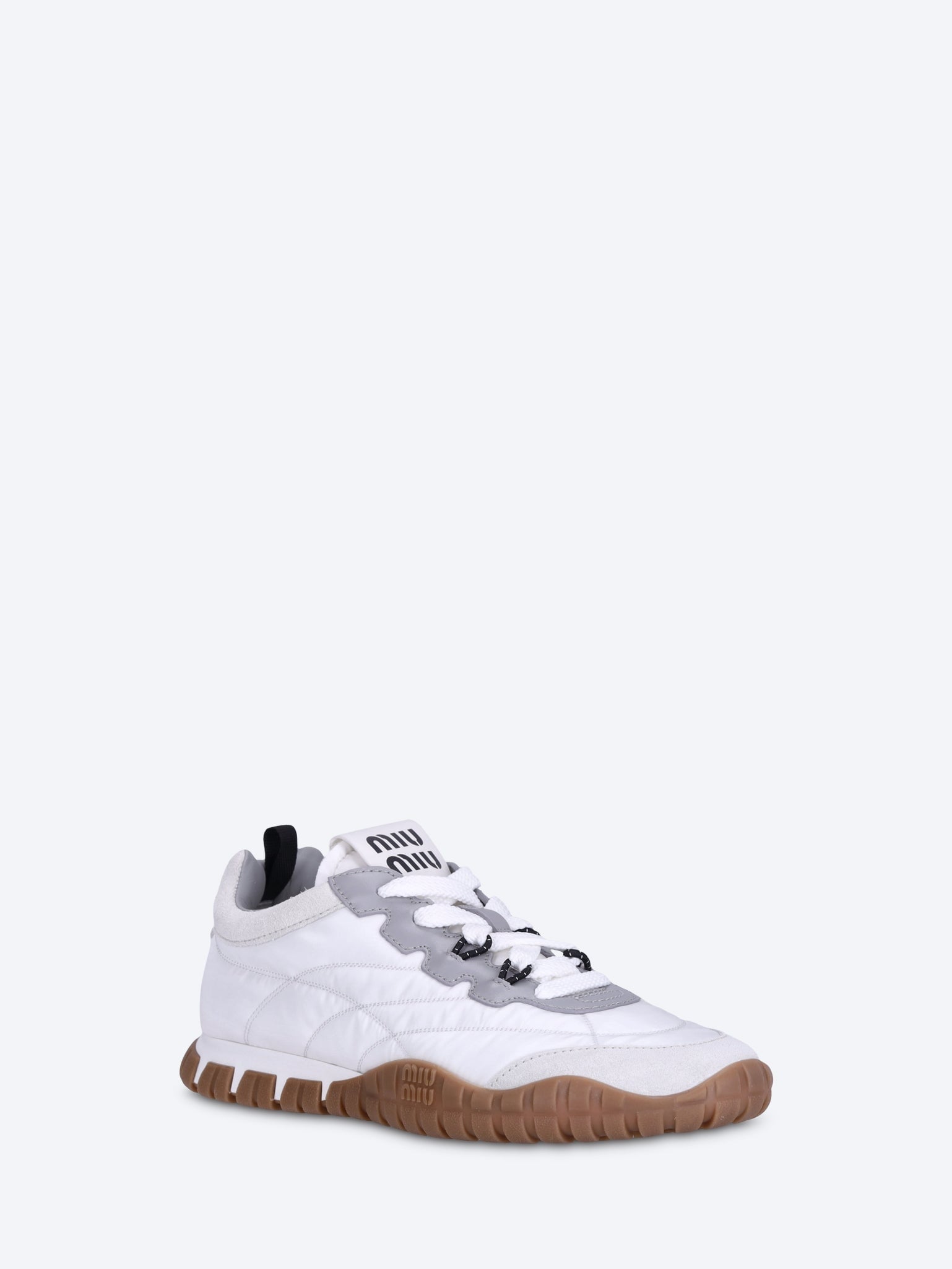 Nylon And Suede Sneakers Miu miu – Гарантія оригінальності – вид ззаду