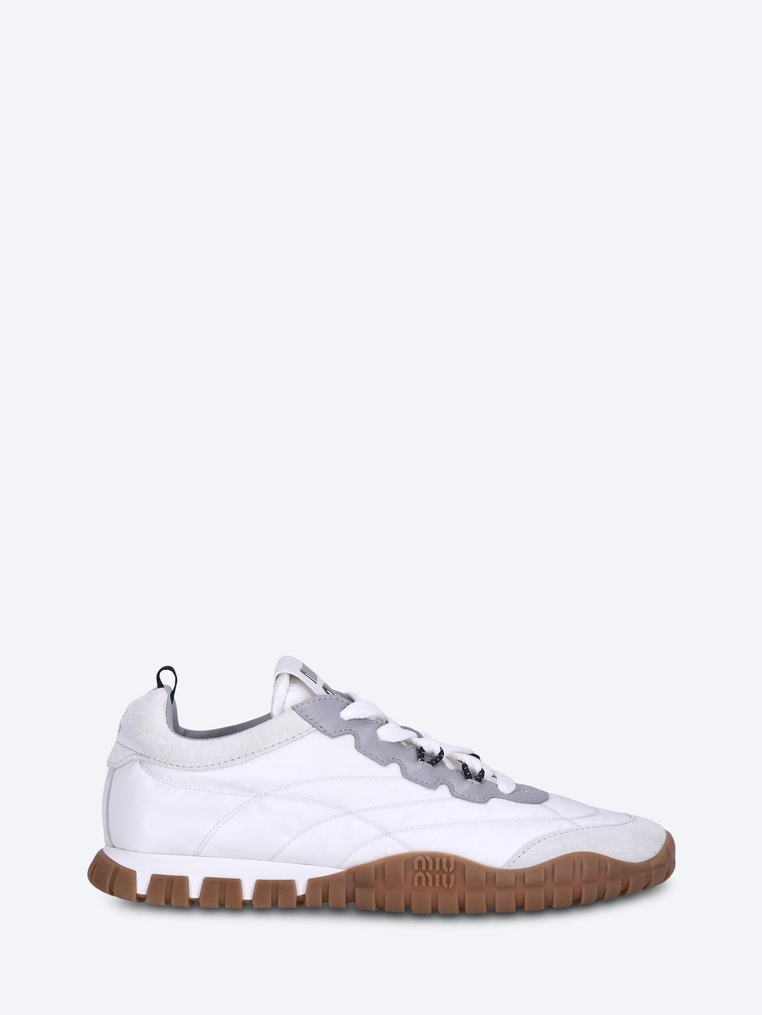 Nylon And Suede Sneakers Miu miu – Гарантія оригінальності – боковий вид