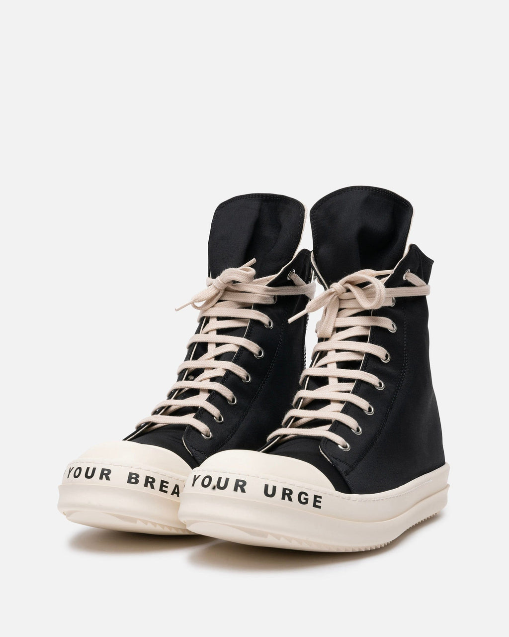 Оригінальна Nylon Ramones In Black Rick owens – вид ззаду
