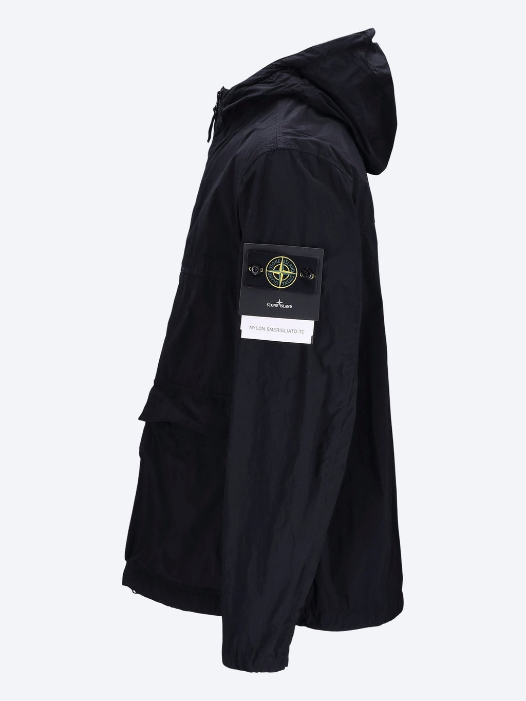 Оригінальна Nylon Smerigliato-Tc Garment Dyed Short Parka Stone island – вид ззаду