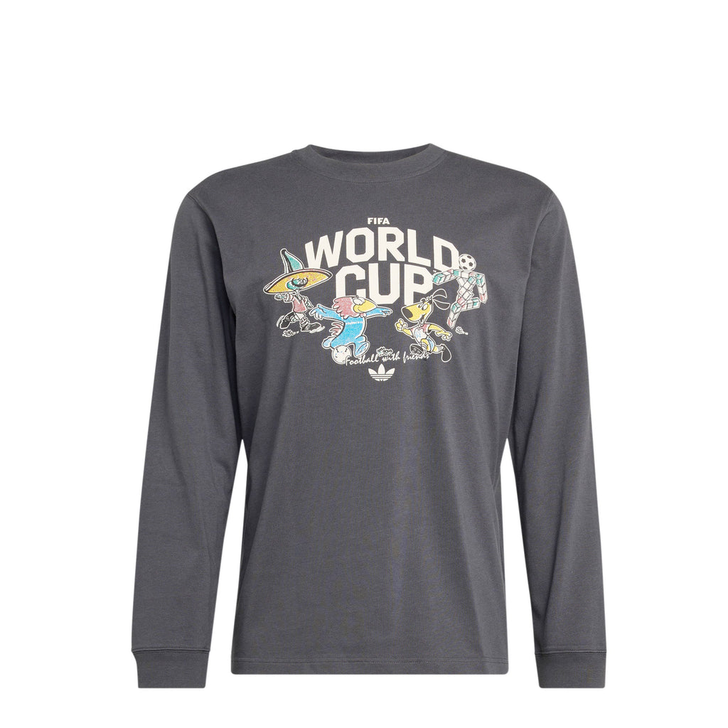 Fifa World Cup 26™ Mascot Long Sleeve T Shirt Adidas оригінал – Купити в Україні – боковий вид