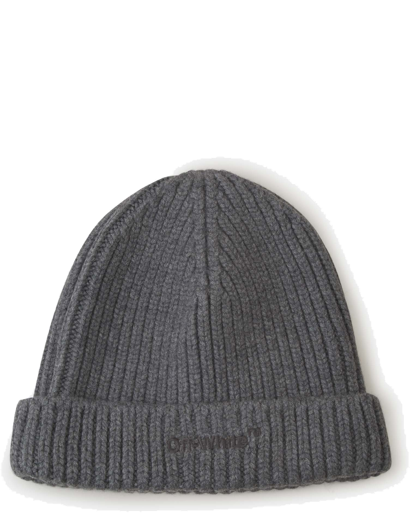Knitted Logo Beanie Off-white – Гарантія оригінальності