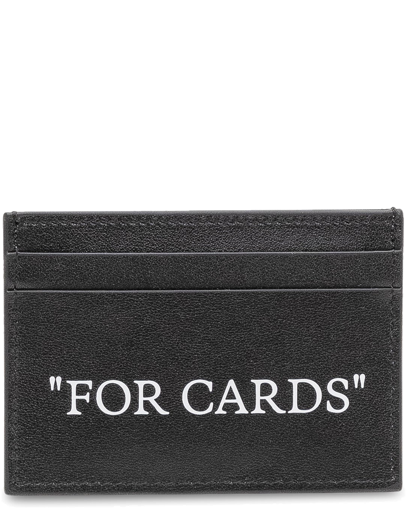Card Holder With Print Off-white оригінал – Купити в Україні