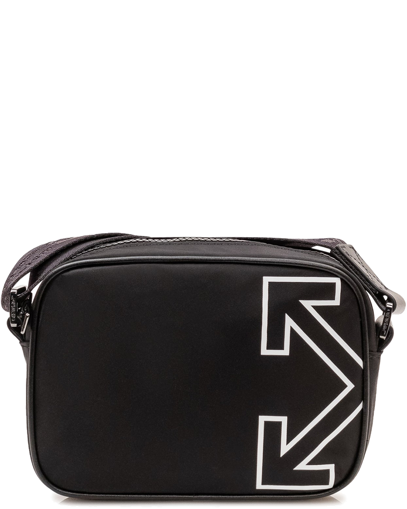 Camera Crossbody Bag With Zip And Graphic Logo Off-white оригінал – Купити в Україні