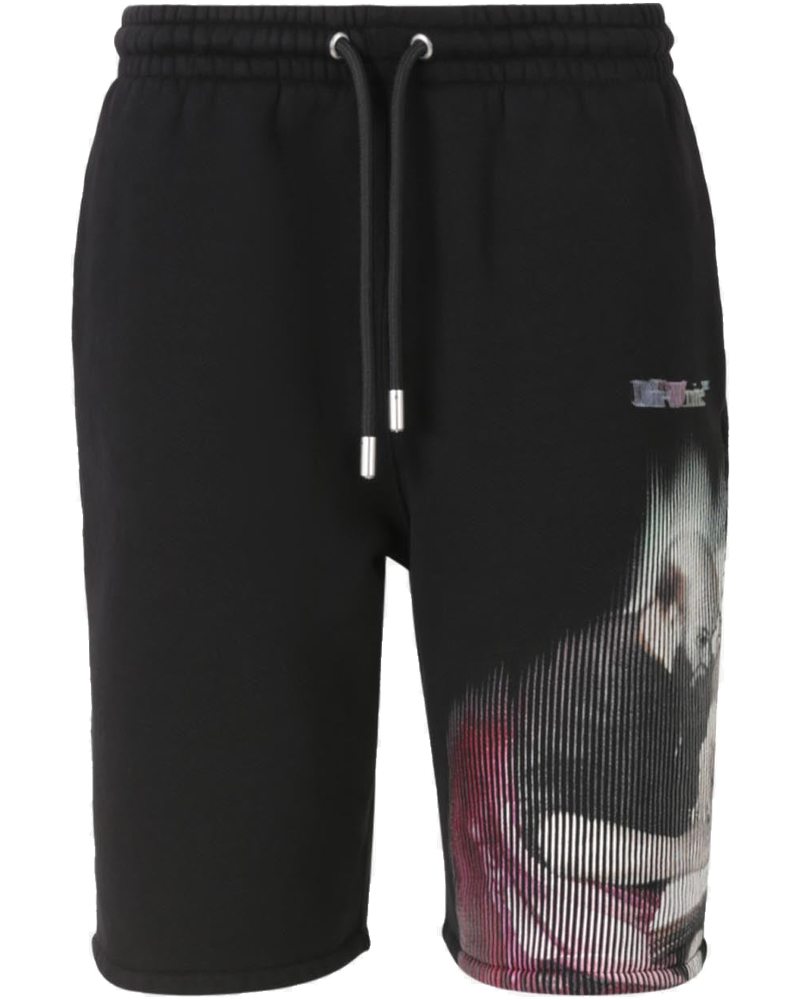 Оригінальна Cotton Knit Bermuda Shorts Off-white