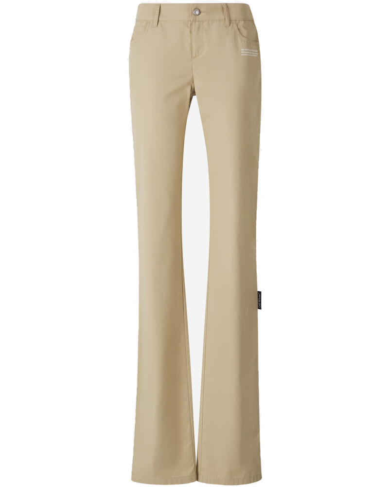 Cotton Chino Pants Off-white – Гарантія оригінальності