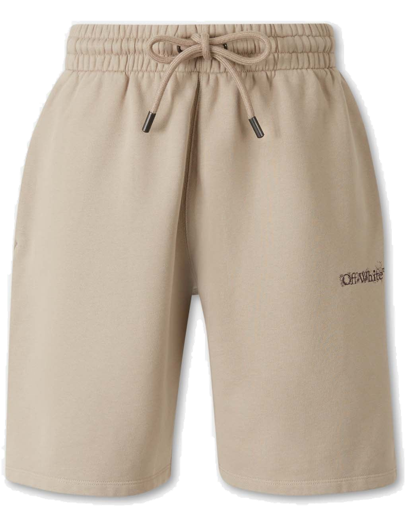 Cotton Sport Shorts Off-white оригінал – Купити в Україні