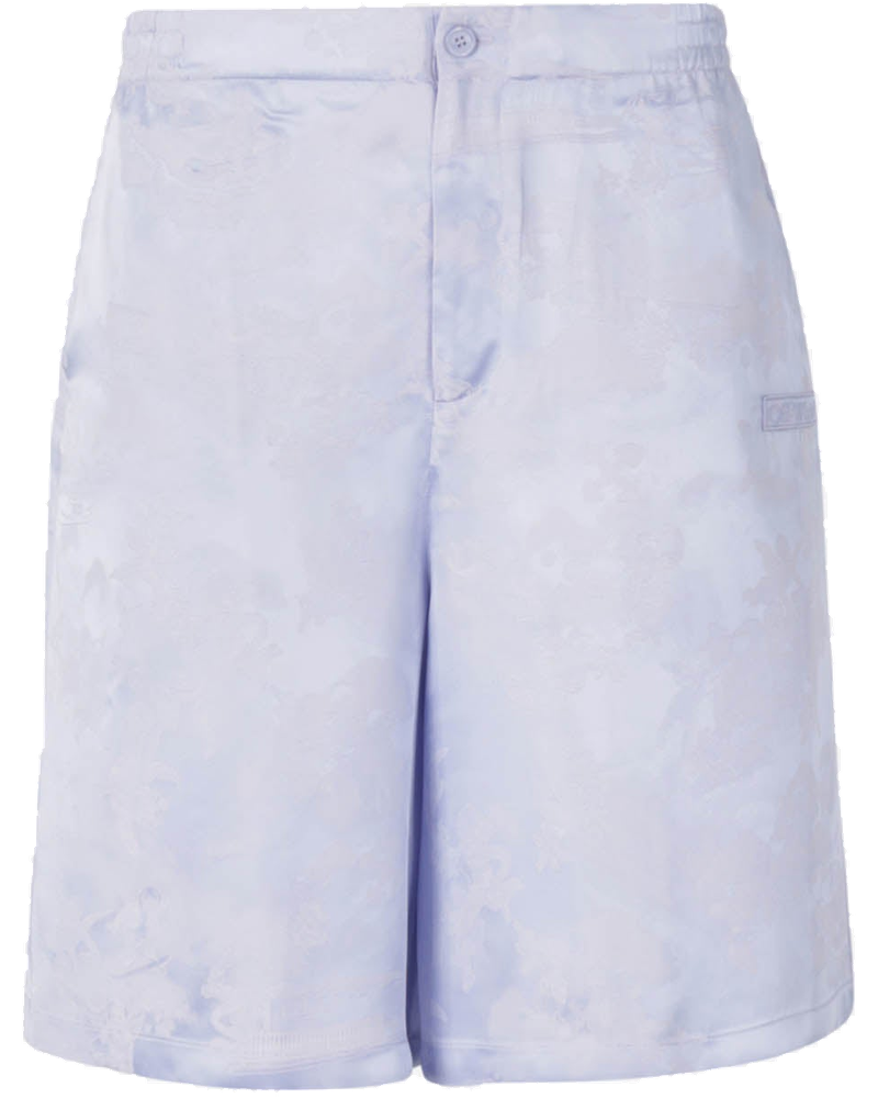 Оригінальна Bermuda Shorts With Jacquard Bowling Off-white