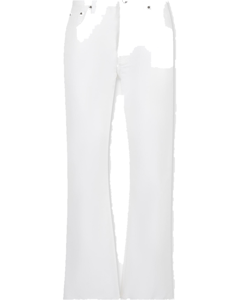 Оригінальна Straight Leg Logo Jeans Off-white