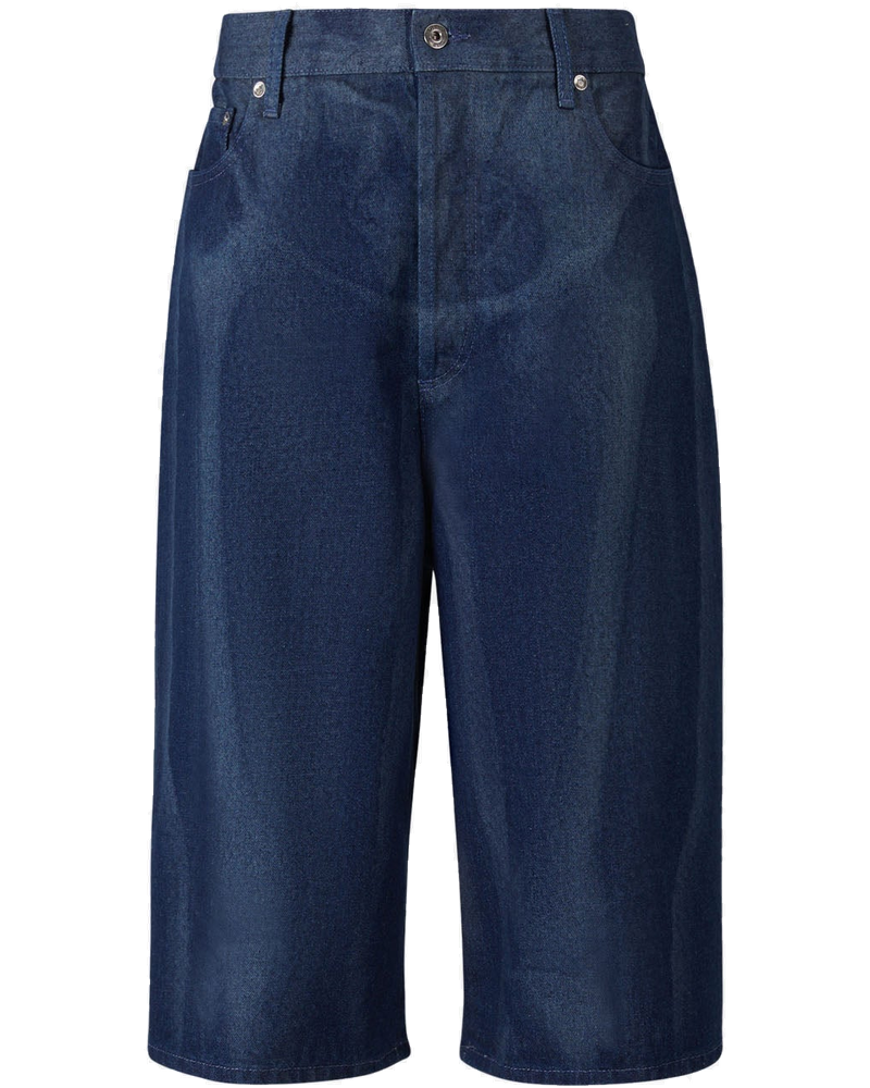 Bermudas Denim Motivo Esqueleto Off-white – Гарантія оригінальності
