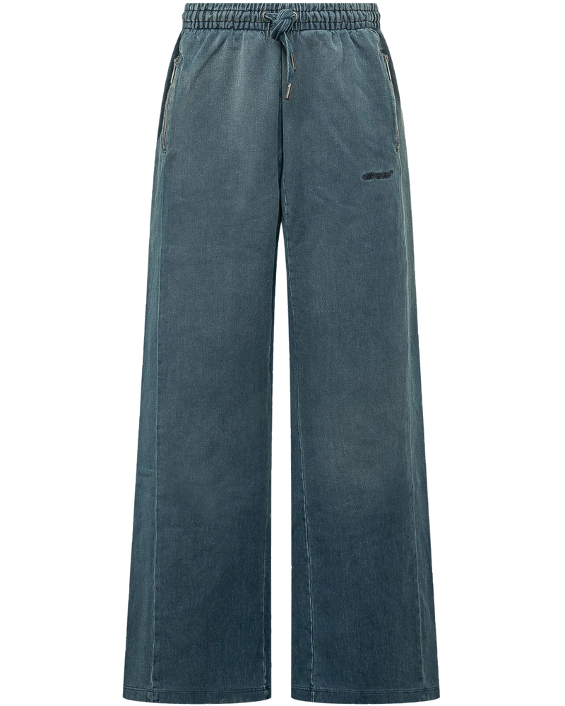 Wide Leg Pants With Drawstring Off-white оригінал – Купити в Україні