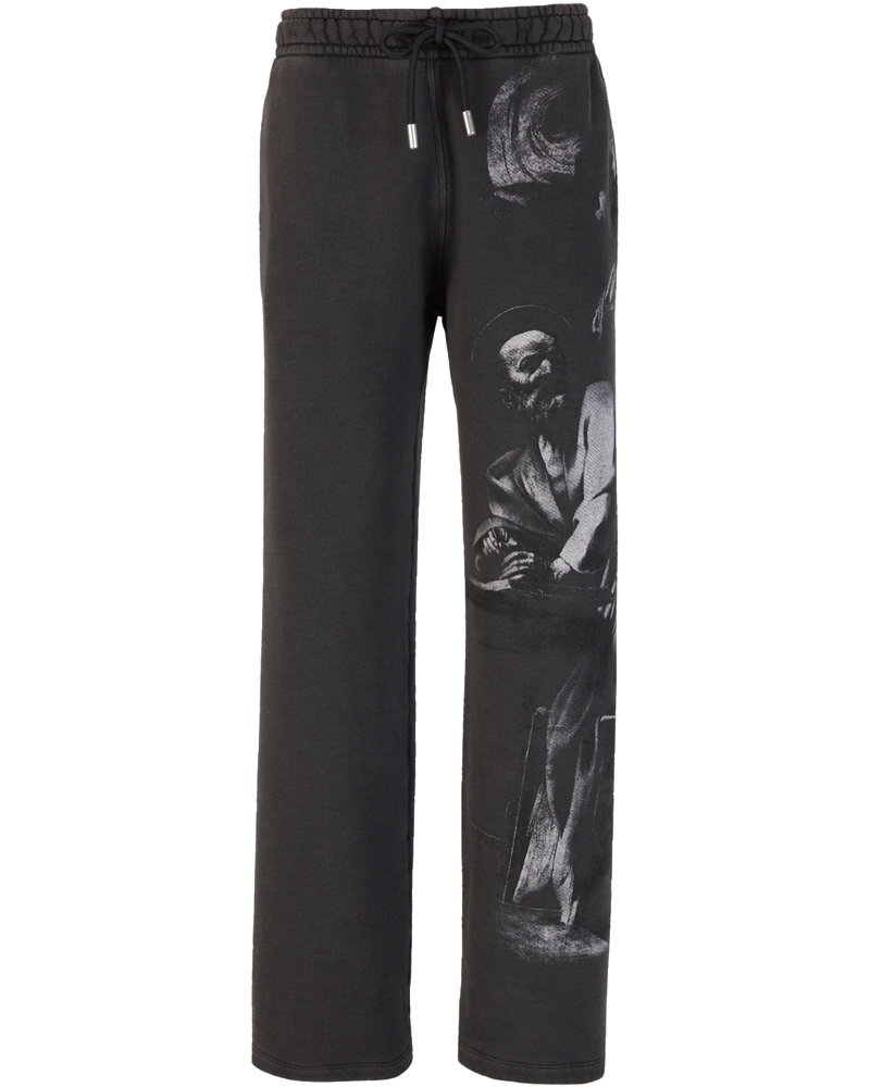 Printed Cotton Joggers Off-white оригінал – Купити в Україні