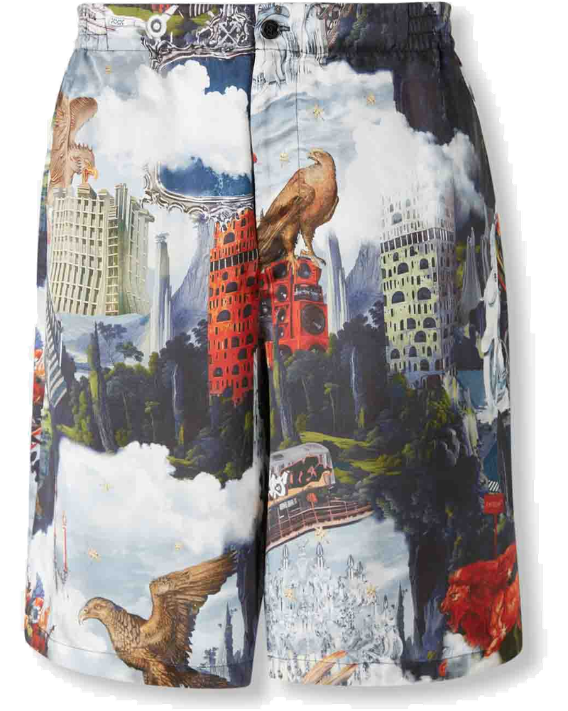 Printed Shorts Off-white оригінал – Купити в Україні