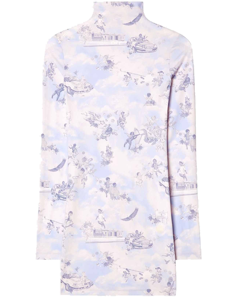 Оригінальна Mini Aop Dress Off-white