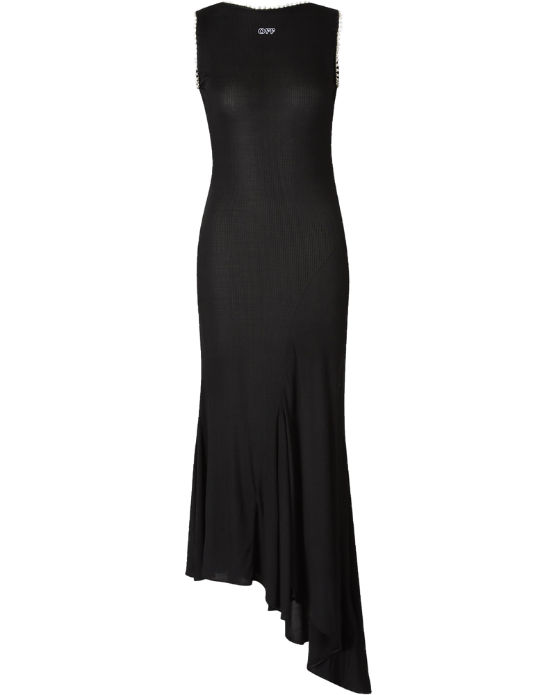 Оригінальна Embroidered MIDI Dress Off-white