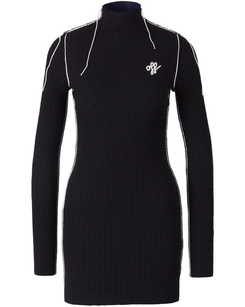 Wool Knitted Dress Off-white – Гарантія оригінальності