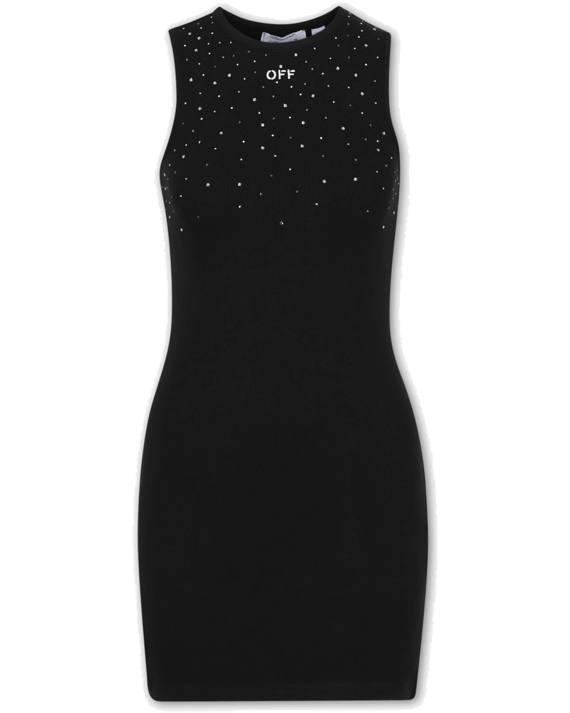 Ribbed Mini Dress Off-white – Гарантія оригінальності