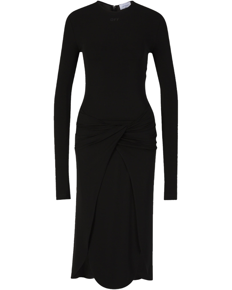 Twist MIDI Dress Off-white – Гарантія оригінальності