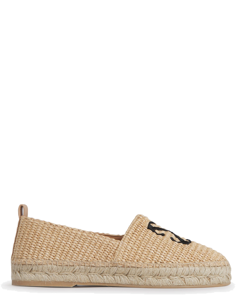 Оригінальна Arrow Raffia Espadrilles Off-white