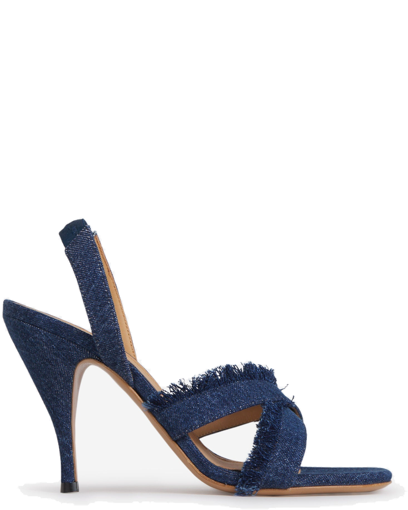 Оригінальна Denim Slingback Sandals Off-white
