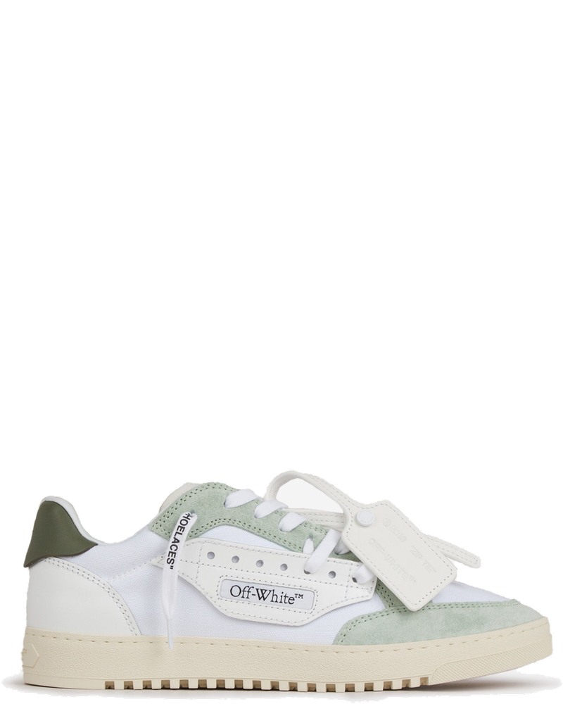 5.0 Leather Sneakers Off-white оригінал – Купити в Україні