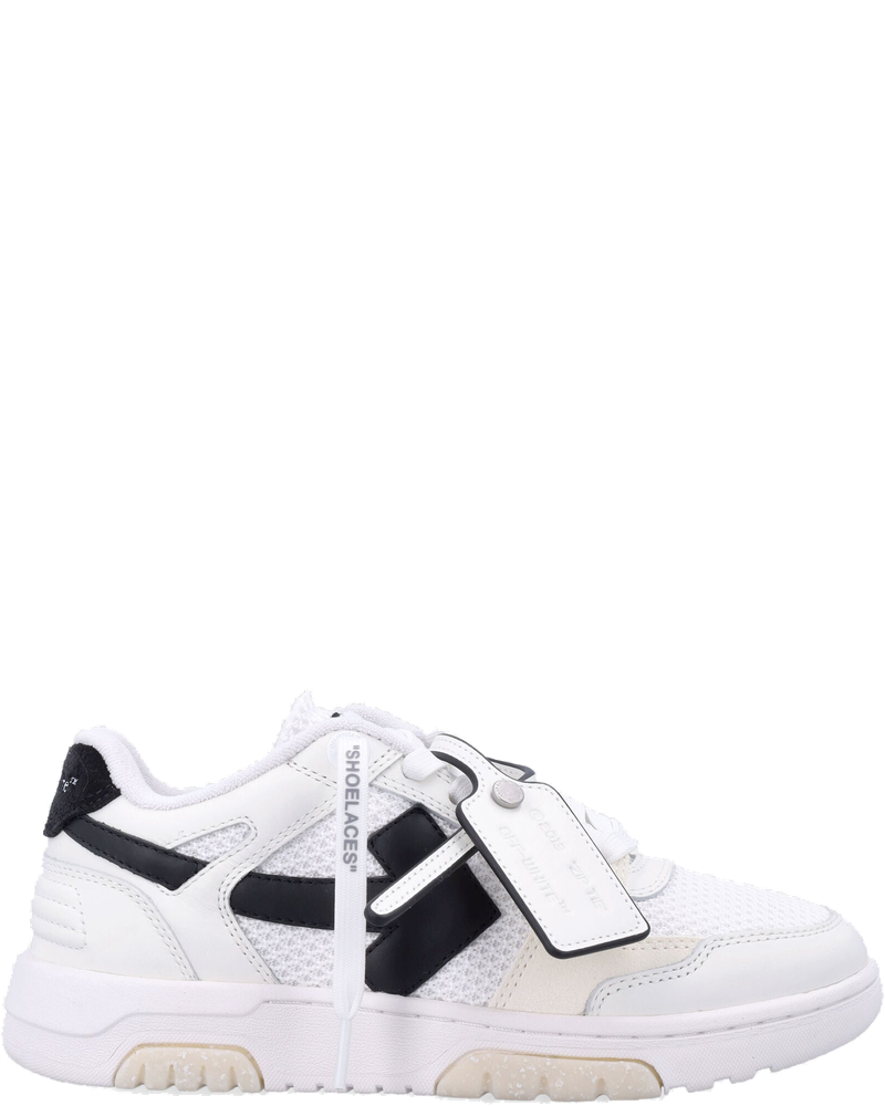 Оригінальна Slim Out Of Office White Black Womans Sneakers Off-white