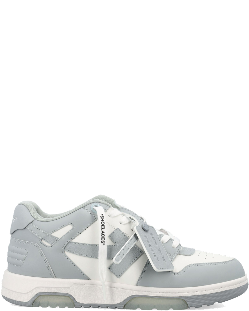 Out Of Office Low Top Leather Sneakers Off-white оригінал – Купити в Україні
