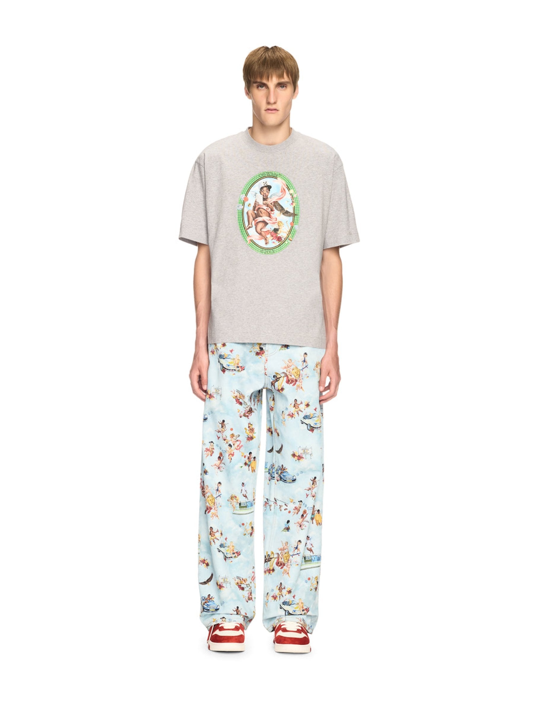 Cool Cotton T-Shirt Off-white оригінал – Купити в Україні – вид ззаду