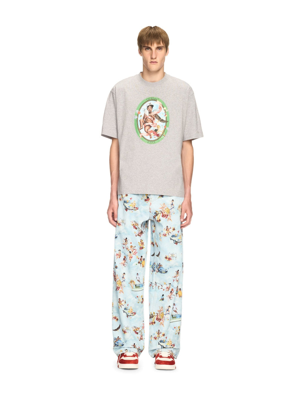 Cool Cotton T-Shirt Off-white оригінал – Купити в Україні – вид ззаду