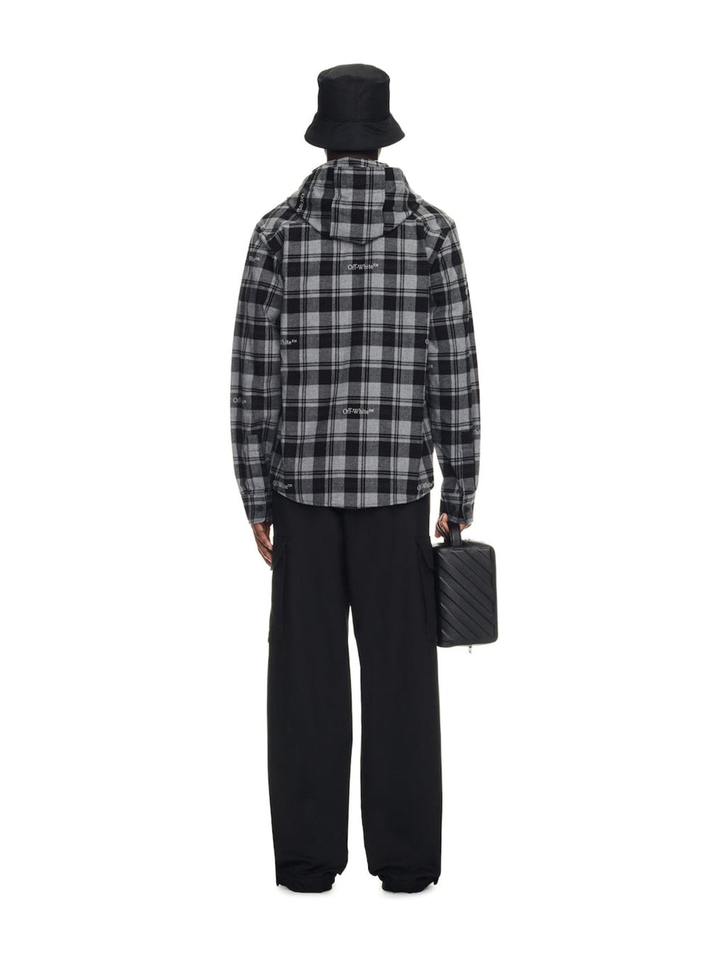 Checkered Overshirt Off-white оригінал – Купити в Україні – збільшений вид
