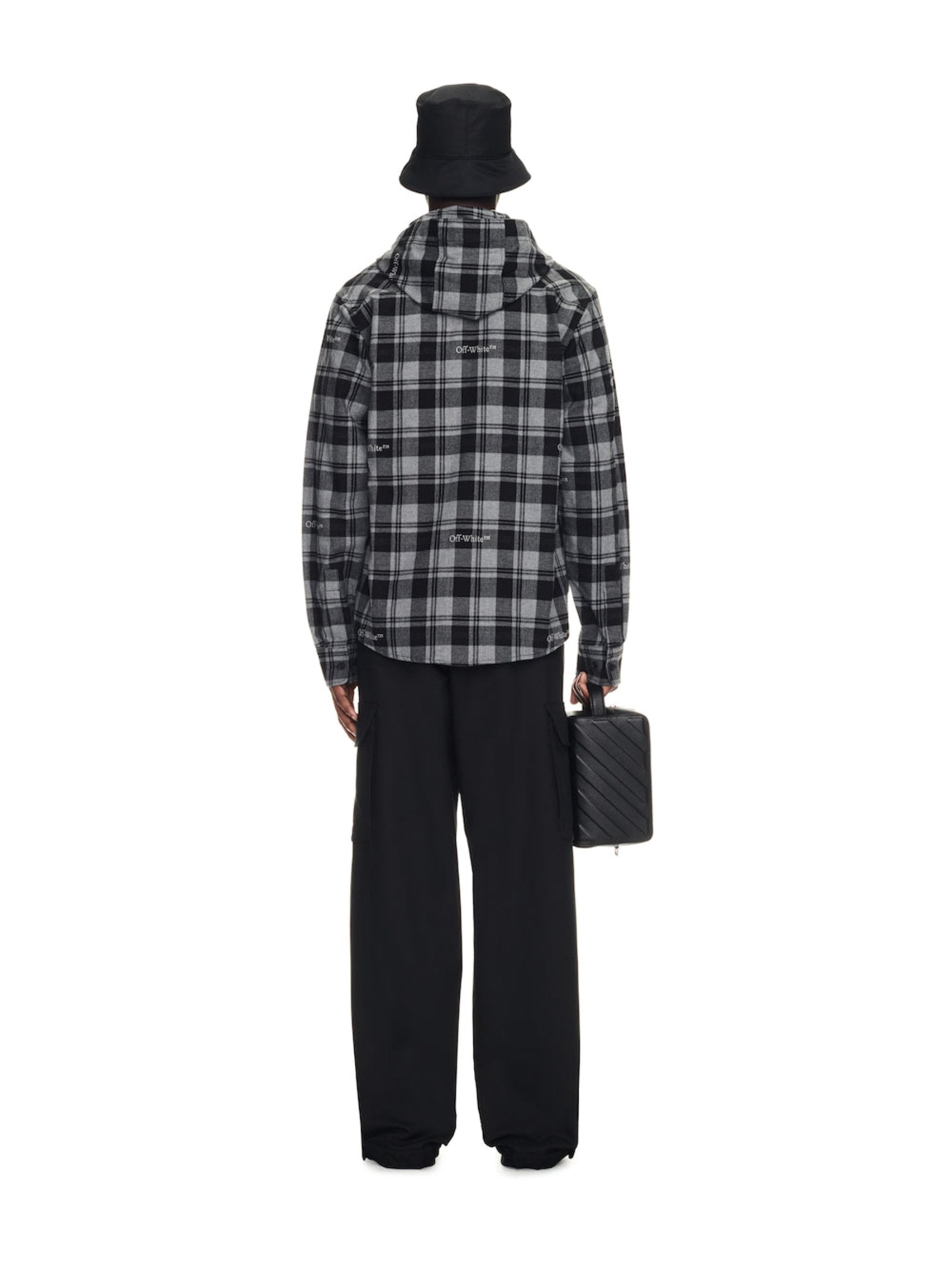 Checkered Overshirt Off-white оригінал – Купити в Україні – збільшений вид