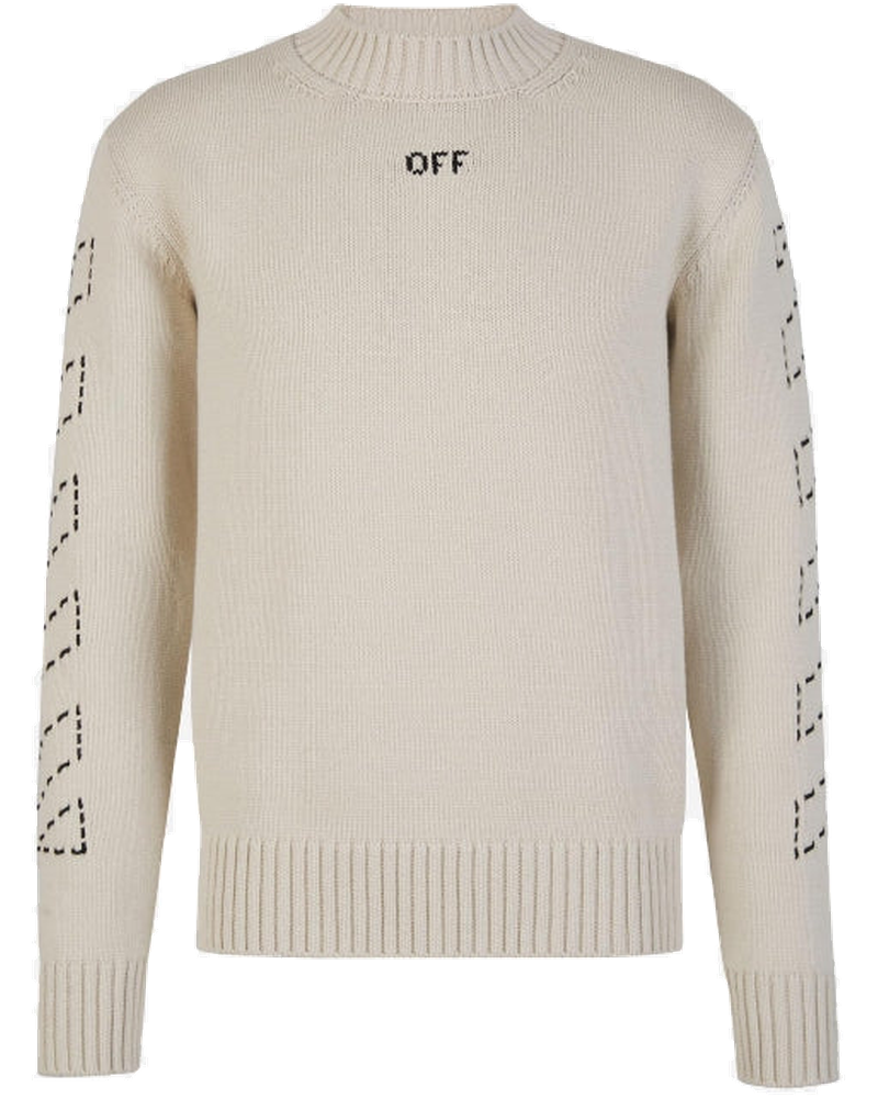 Arrow Knit Sweatshirt Off-white – Гарантія оригінальності