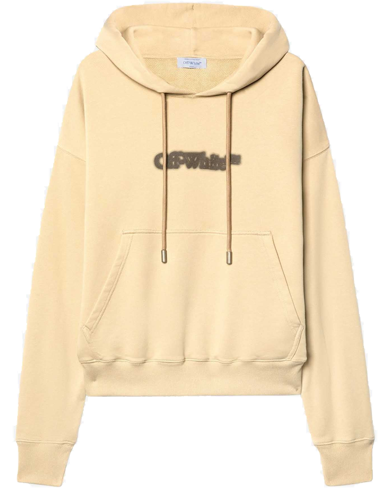 Оригінальна Cotton Hooded Sweatshirt Off-white