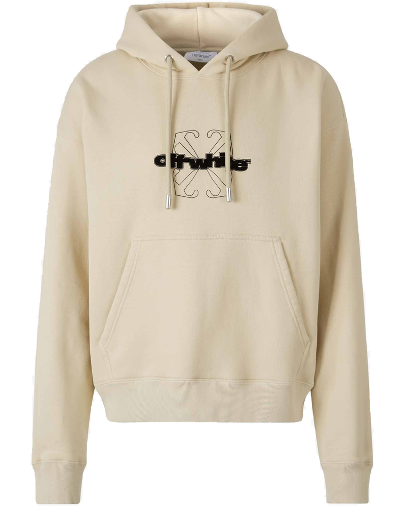Cotton Logo Sweatshirt Off-white оригінал – Купити в Україні