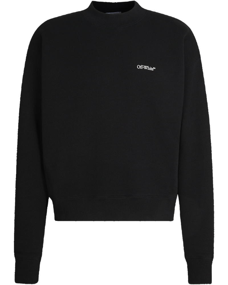 Cotton Logo Sweatshirt Off-white оригінал – Купити в Україні