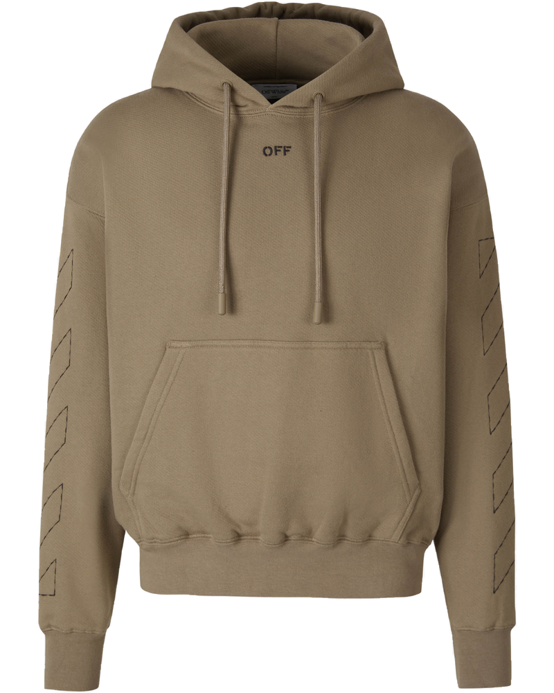 Cotton Logo Sweatshirt Off-white оригінал – Купити в Україні