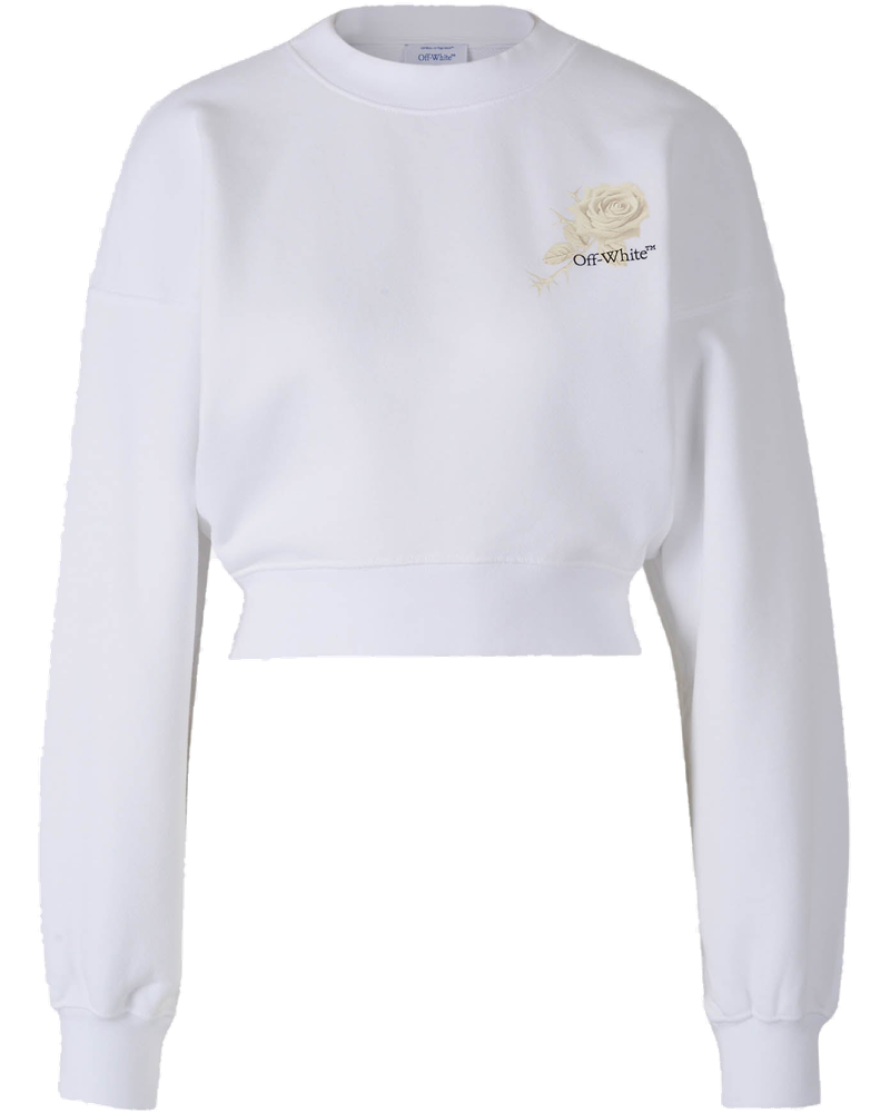 Crew Neck Sweatshirt Off-white – Гарантія оригінальності