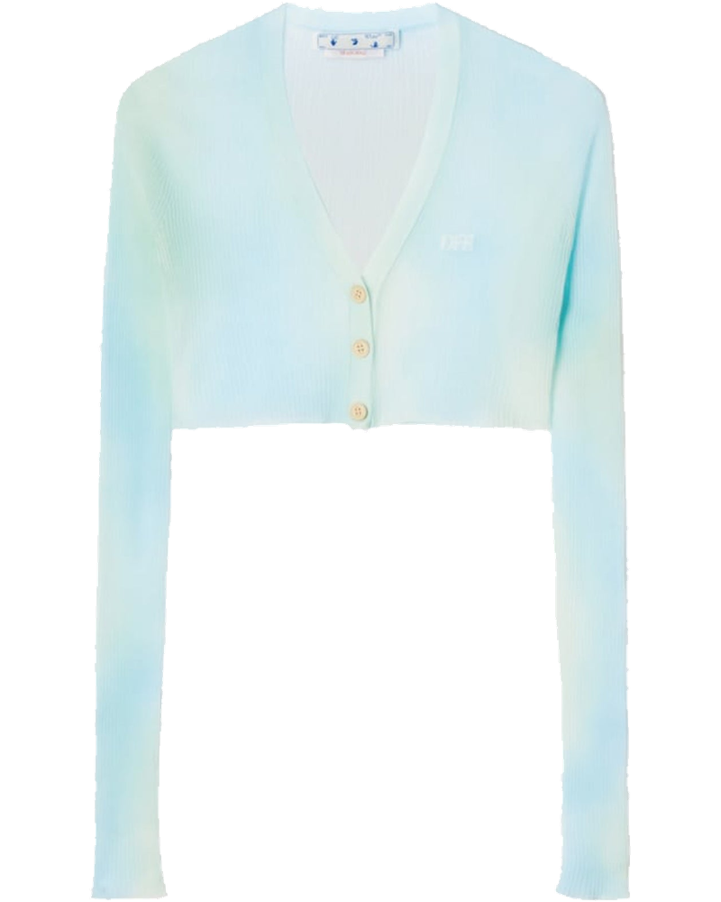 Оригінальна Cárdigan Cropped Logo Off-white